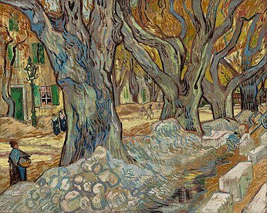 The Large Plane Trees, by Vincent van Gogh