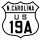 U.S. Highway 19A marker