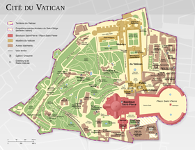 carte : Géographie du Vatican