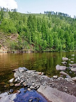 Река Хамней в 30 км от улуса Мыла