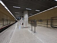 1 Mai station in March 2023