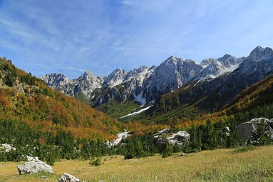 Vlažna kontinentalna klima u Nacionalnom parku Dolina Valbone