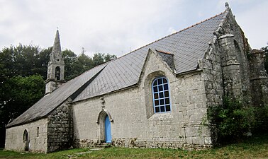 Chapelle de Lochrist : façade méridionale.