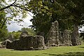 Les ruines de l'Abbaye.