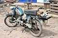 Ancien modèle Zündapp utilisé au Cameroun en 2007.