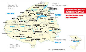 Image illustrative de l’article Francoprovençal