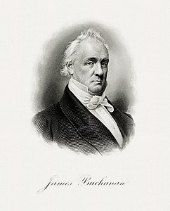 James Buchanan, by the Bureau of Engraving and Printing (restored by Godot13)