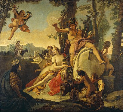 Bacchus et Ariane Giambattista Tiepolo, 1743-1745 National Gallery of Art, Washington[5]