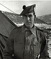 Sergeant Bill Speakman, who was awarded the Victoria Cross in the Korean War.