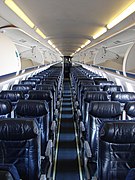 Bombardier CRJ four-abreast cabin