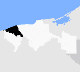 Cárdenas – Mappa