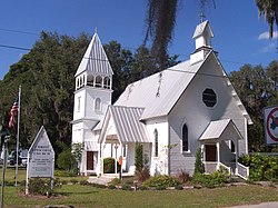 Christ Church built in 1889.