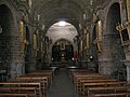 The interior of the church in Chucuito