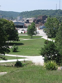 View from Coalton Community Cemetery