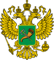 Coat of arms used in Russian-occupied Kharkiv Oblast