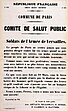 Message du Comité de salut public le 22 mai 1871, demandant aux soldats de l'Armée de Versailles de ne pas tirer sur le peuple de Paris.