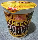 Cup Ramen – Käse-Curry, 2016