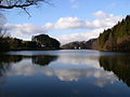 Diepentaler Talsperre, unterer Stausee