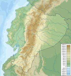 Voir sur la carte topographique d'Équateur