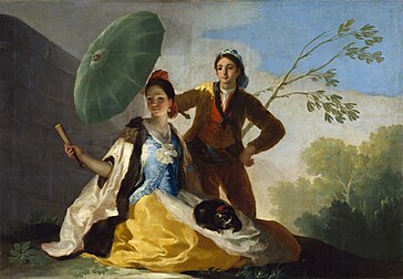 The Parasol, by Francisco Goya, 1777