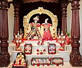 Altar of Sri Sri Radha Govinda with their associates