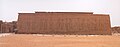La parte trasera del Templo de Edfu.