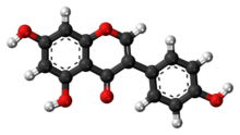 Genistein molecule