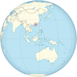 Location of Hong Kong (1841–1997)
