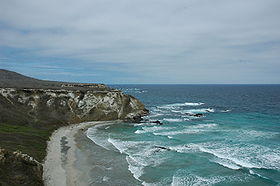 La baie Drake, lieu d’accostage officiel.