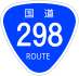 National Route 298 shield