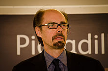 Deaver at a Waterstones bookstore in London, 2012