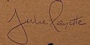 Firma di Julie Payette