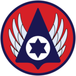 סמל הבסיס הנוכחי לאחר האיחוד עם טייסות בסיס שדה דב, החל משנת 2019