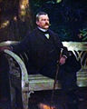 Portrait de Detlev von Liliencron, 1904.