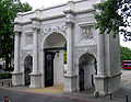 Marble Arch, London – start of the A5