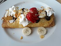 Crêpe garnie