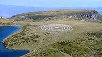 Paneurhythmy being performed near Bubreka (Kidney) lake in Rila