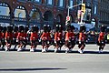 The regiment during a Remembrance Day parade in Ottawa.