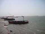 Ghaghra river, locally known as Saryu, at Ayodhya.