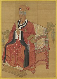 Zhao Hongyin, posthumously made emperor by his son, the first emperor of the Song dynasty