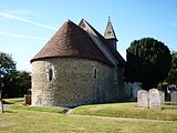 St Leonard's Church – the east end of the church with its apse