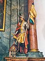 St.Florian am rechten Altar