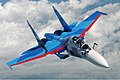 Image 2 Sukhoi Su-30 Photo: Sergey Krivchikov The Sukhoi Su-30 is a twin-engine, two-seat supermanoeuverable fighter aircraft developed by Russia's Sukhoi Aviation Corporation. It is a multirole fighter for all-weather, air-to-air and air-to-surface deep interdiction missions. Its primary users are Russia, India, China, Venezuela, and Malaysia. More selected pictures