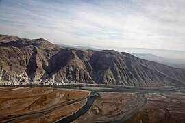 Branches of the Kunar River meet in Nangarhar Province