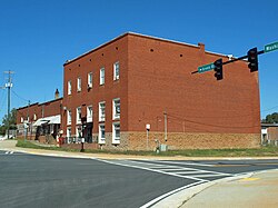 Street scene of the Braselton Historic District