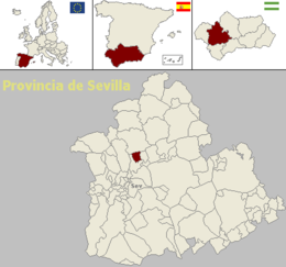 Burguillos – Mappa