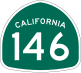 State Route 146 marker