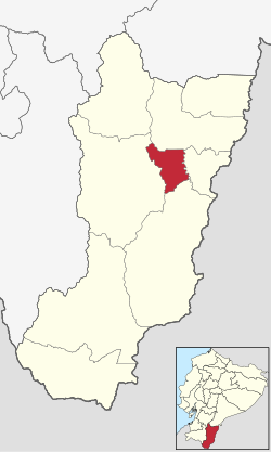 Cantons of Zamora Chinchipe Province