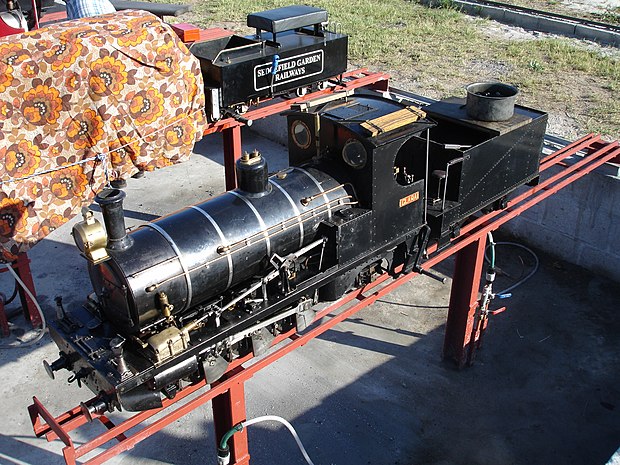 Clare Live Steam Model - As Constructed By Davey McFarlane