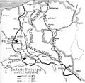 German positions from June to November 1918 Western Front